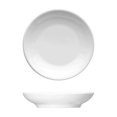 Corby Hall Saturno Coupe Round Plate | Catalog Number: 047 0236 | Dimensions: 4 in (10 cm)