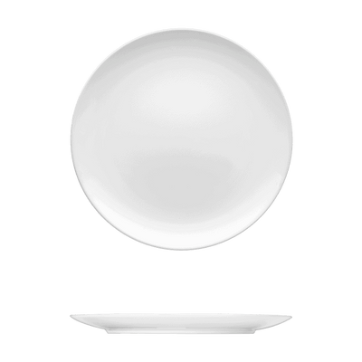 Corby Hall Saturno Coupe Round Plate | Catalog Number: 047 0010 | Dimensions: 11 in (28 cm)