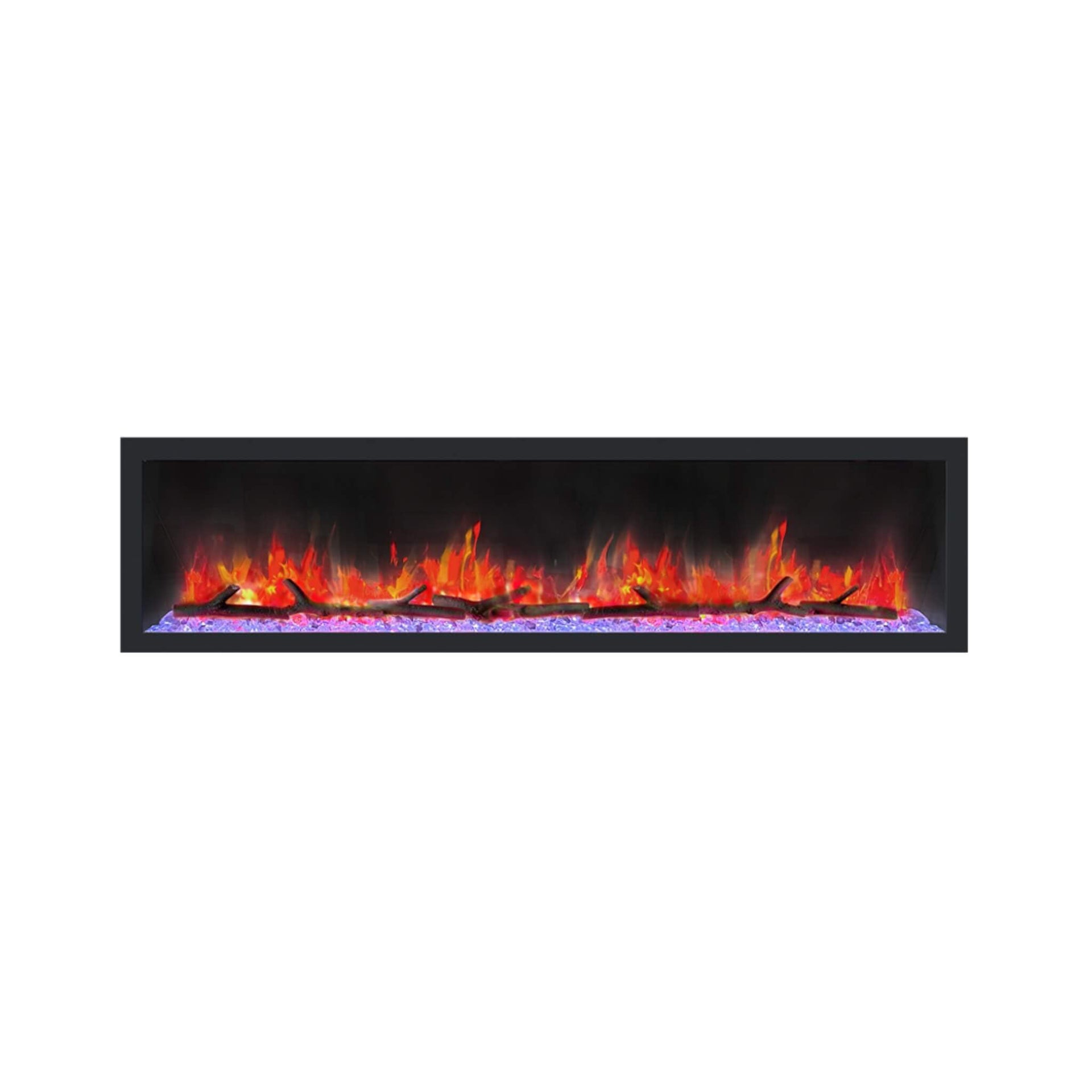 Dynasty Cascade 74-Inch Smart Linear Electric Fireplace [DY-BTX74] (SAK61984)