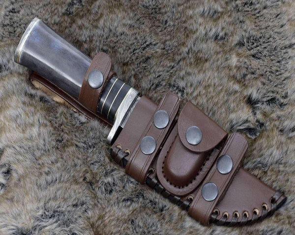 Dynasty Damascus Knife with Bone Handle - Gifts for You 'n Me