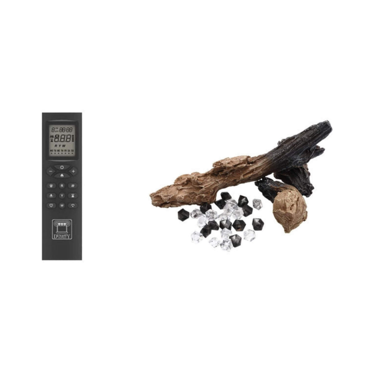 Dynasty Tempo 76-Inch Virtual Linear Electric Fireplace [DY-FVX76] (SAK84710)