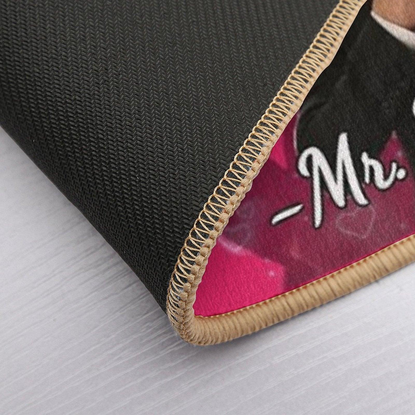 Mr Worldwide Live. Laugh. Love. Bath Mat