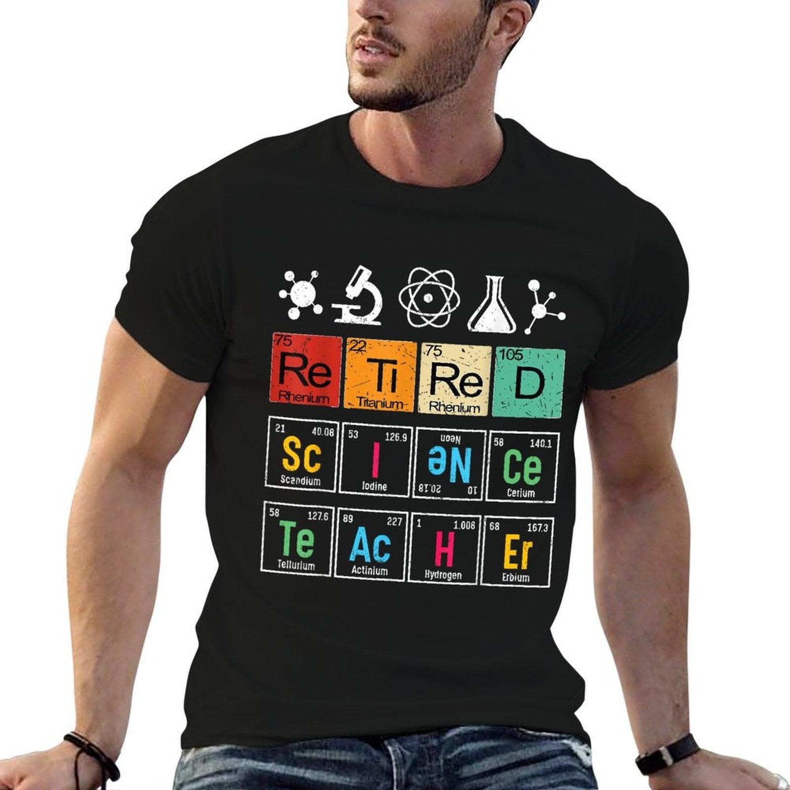 Retired Science Teacher Learning School Retirement T-Shirt