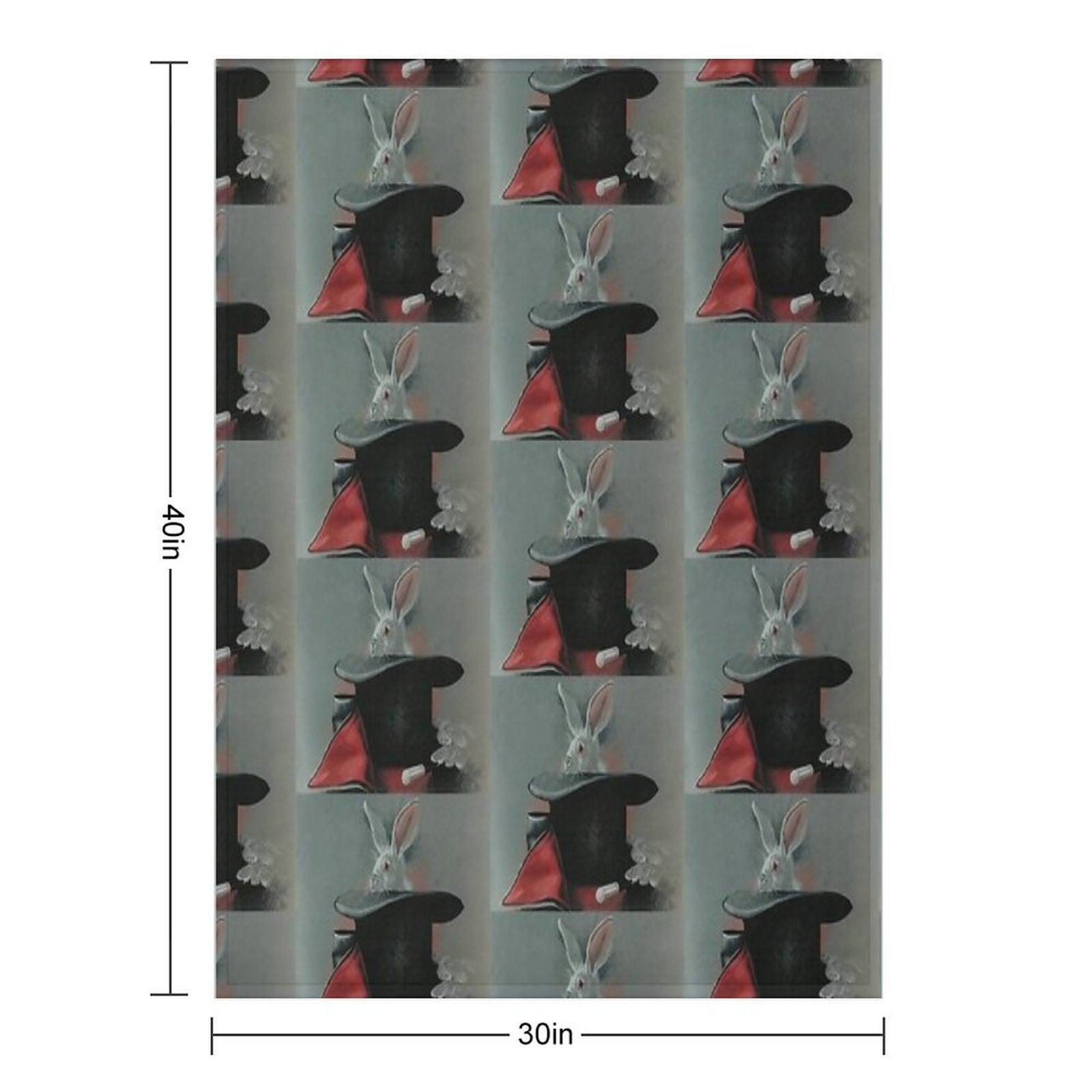The Magician's Wares Throw Blanket