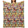 LIFE IS A DRAG Throw Blanket