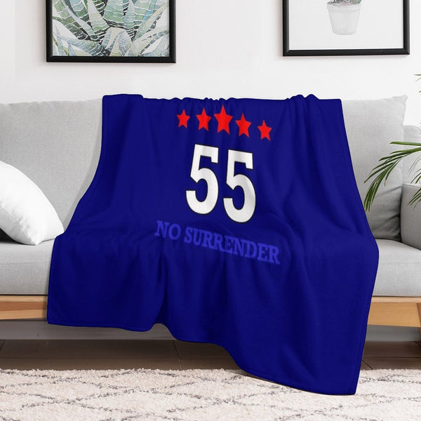 Rangers 55 T Shirt Blue Multi-functional Throw Blanket