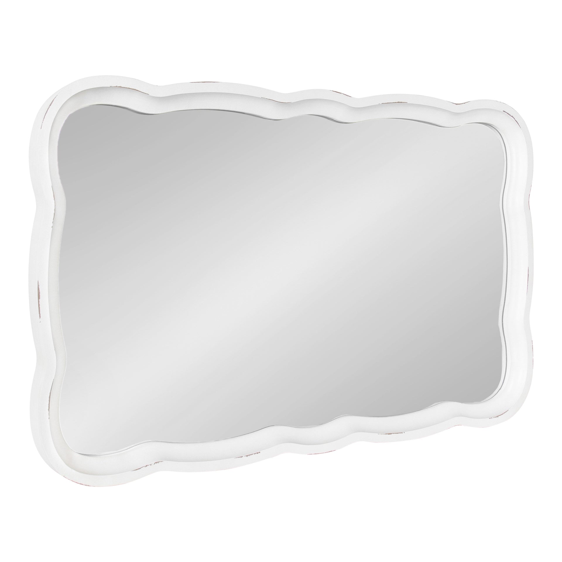 Hatherleigh Scallop Wood Wall Mirror