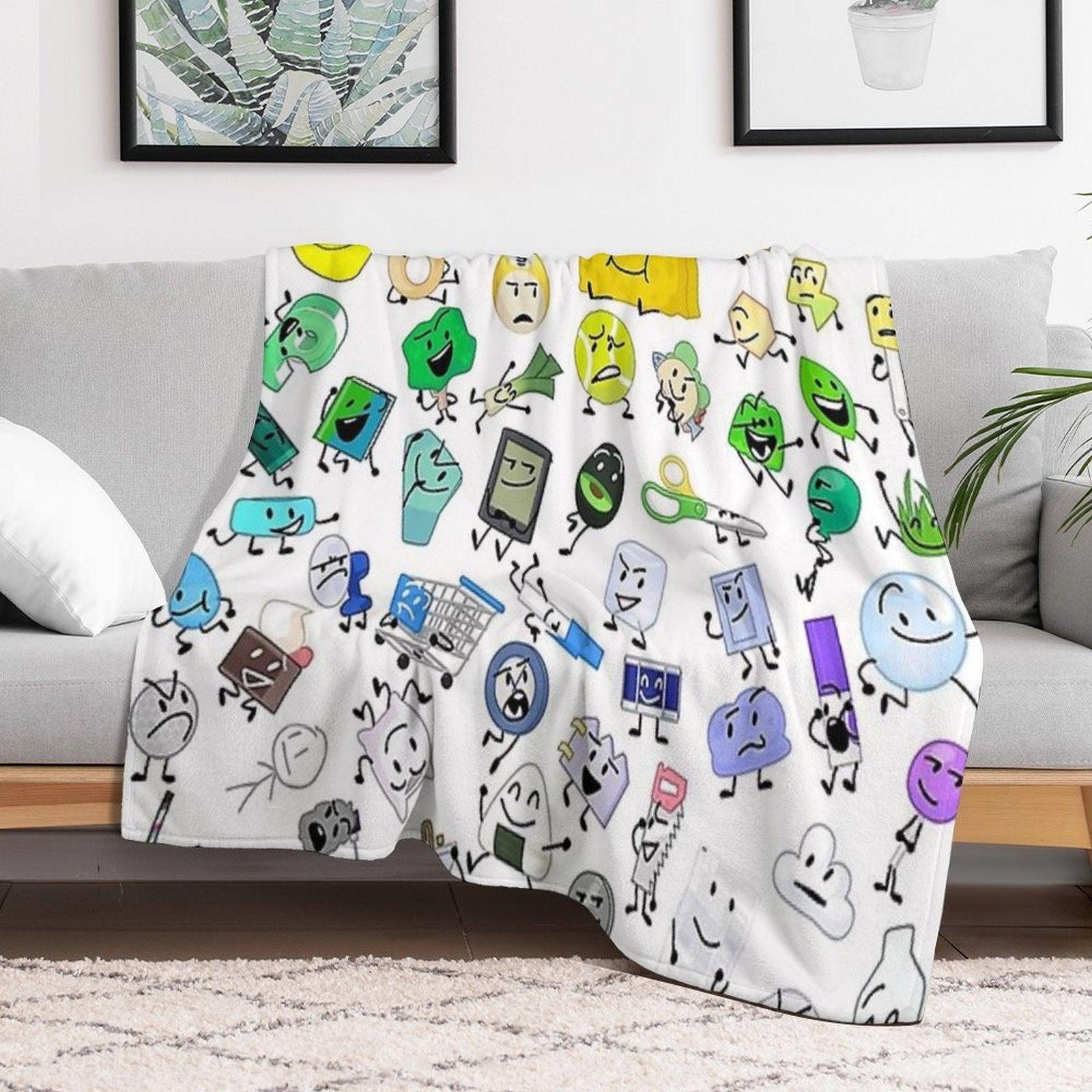 BFB And TPOT Full Cast Throw Blanket