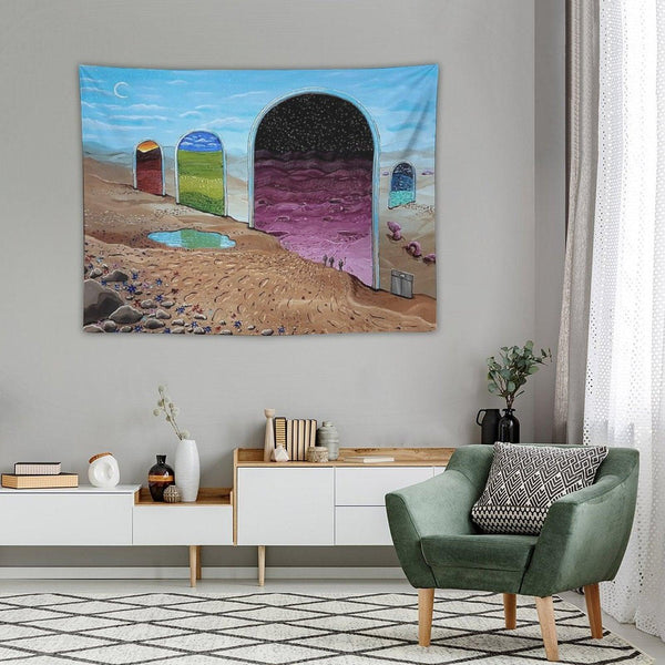 Between Nowhere Tapestry