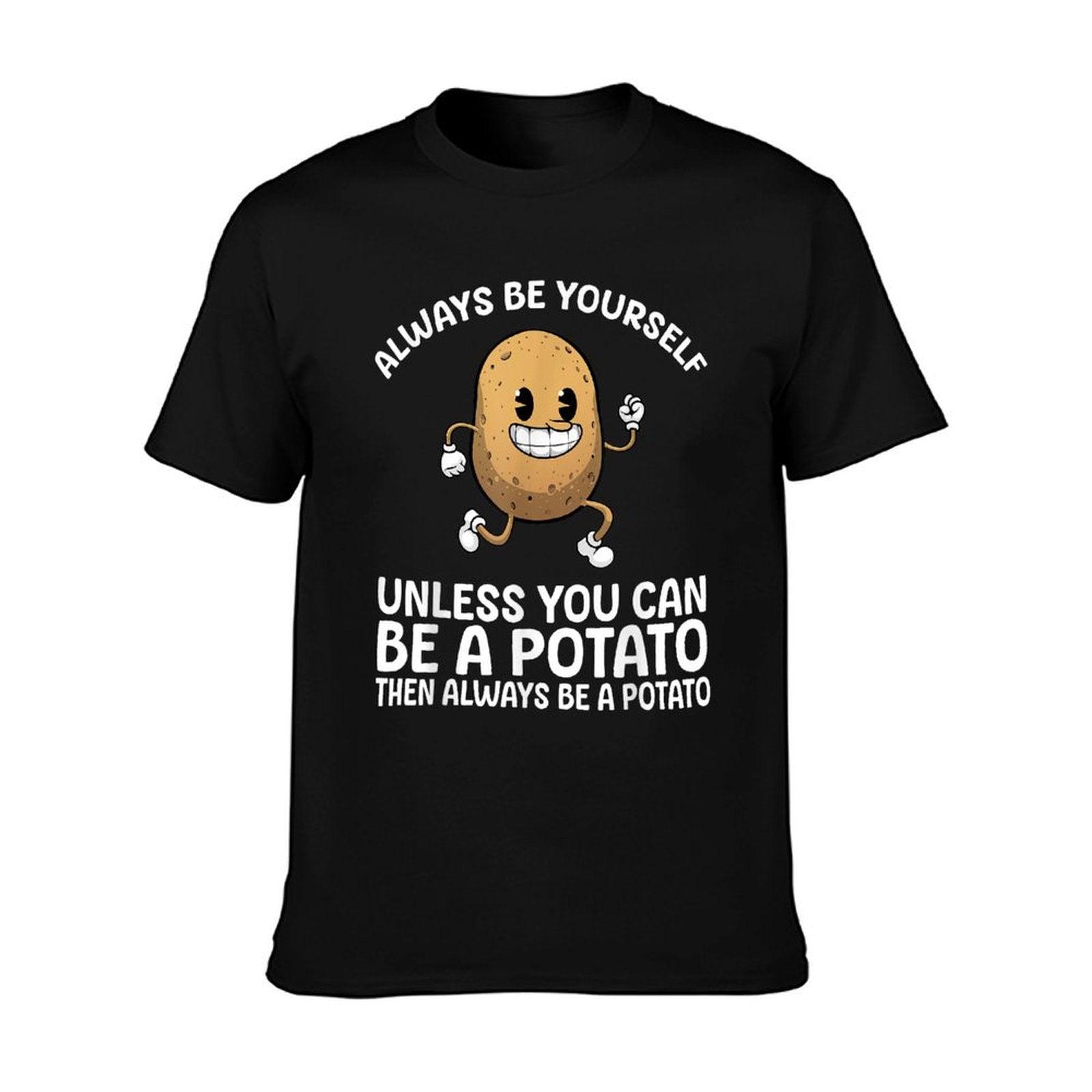 Potato Novelty For Men Women Adult Potato Gag Potato Lovers T-Shirt