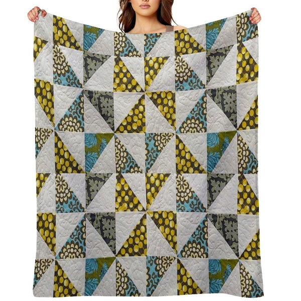 FNaF 4 Bed Texture Throw Blanket
