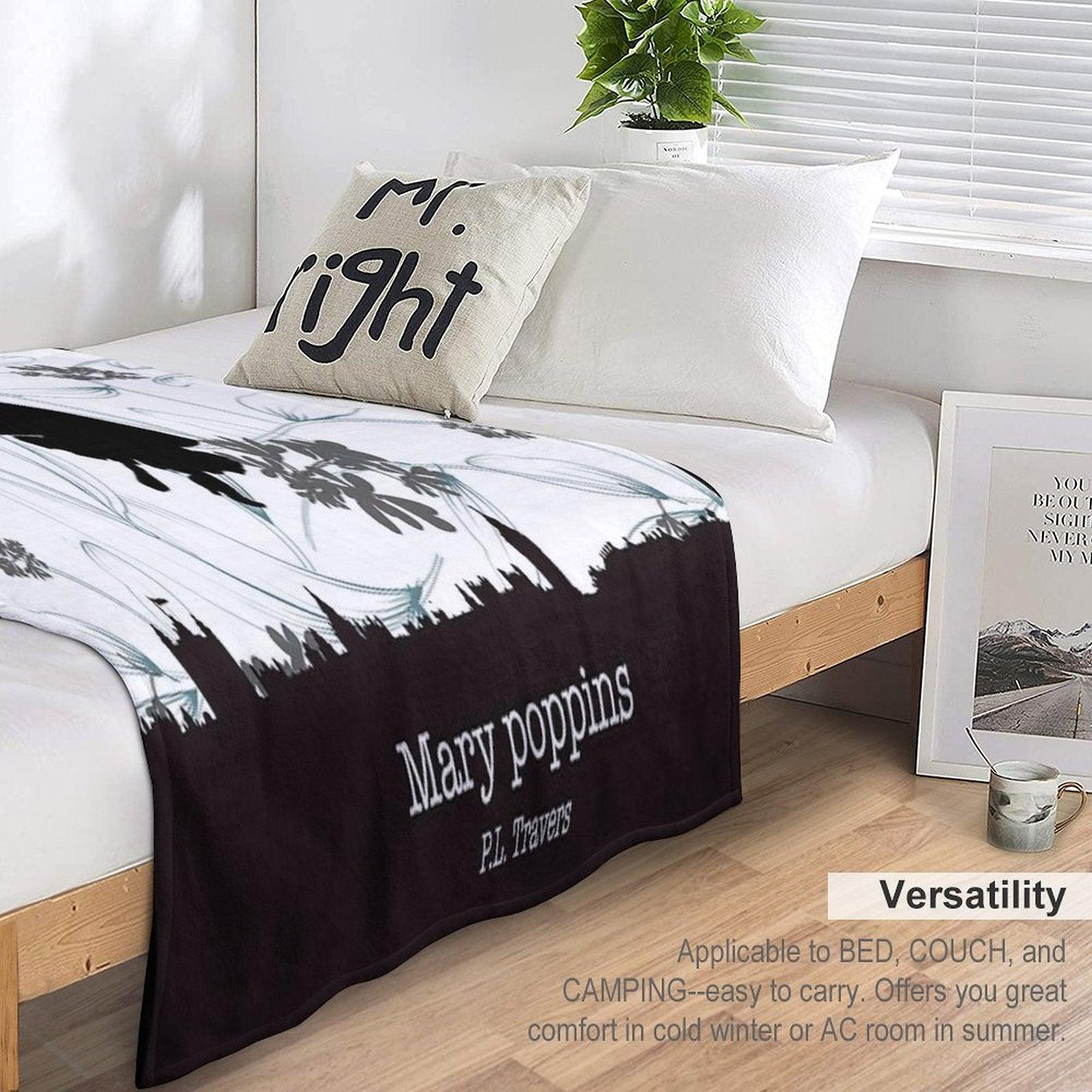 Mary Poppins Throw Blanket
