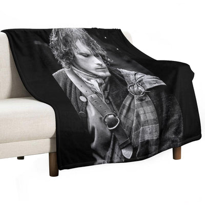 Jamie Fraser Outlander Easy Care Throw Blanket