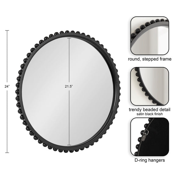 Beadbrook Round Wall Mirror