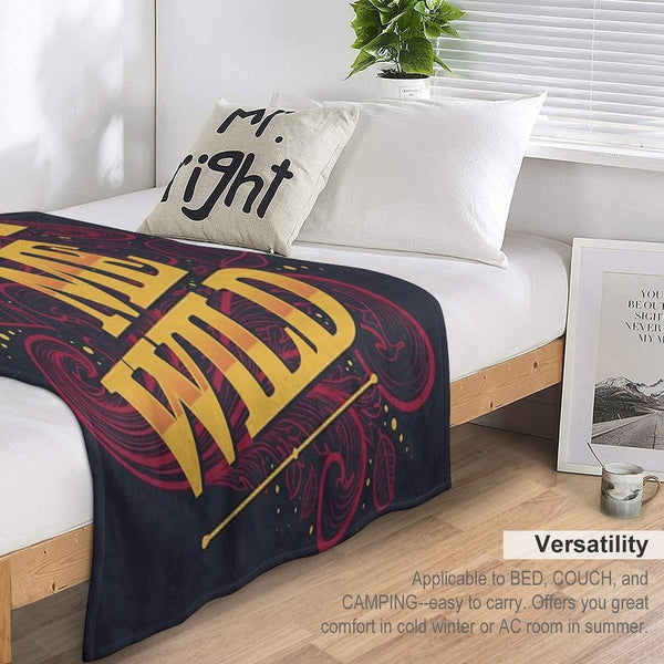 DRIVE ME WILD Throw Blanket