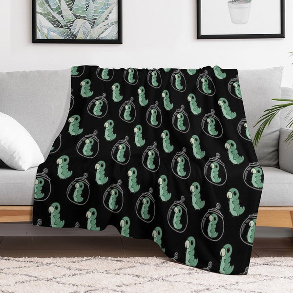 Hollow Knight Grub Pattern Wrinkle-free Throw Blanket