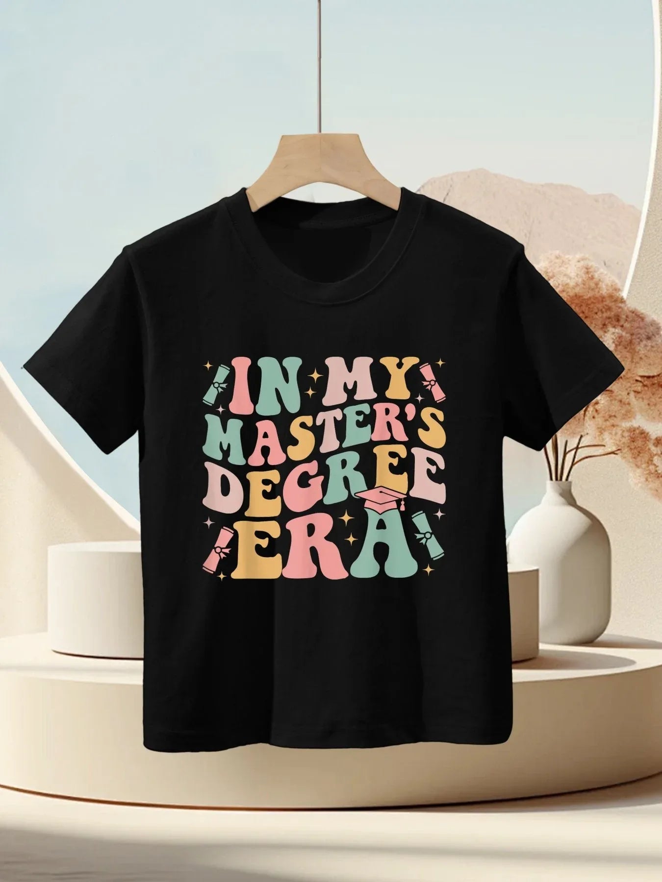 In My Master's Degree Era Graduation Master Degree Kids T-Shirt