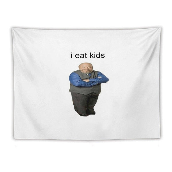 Bertram Eats Kids Tapestry