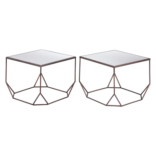 Arzon Coffee Table Set (2-Piece) Bronze