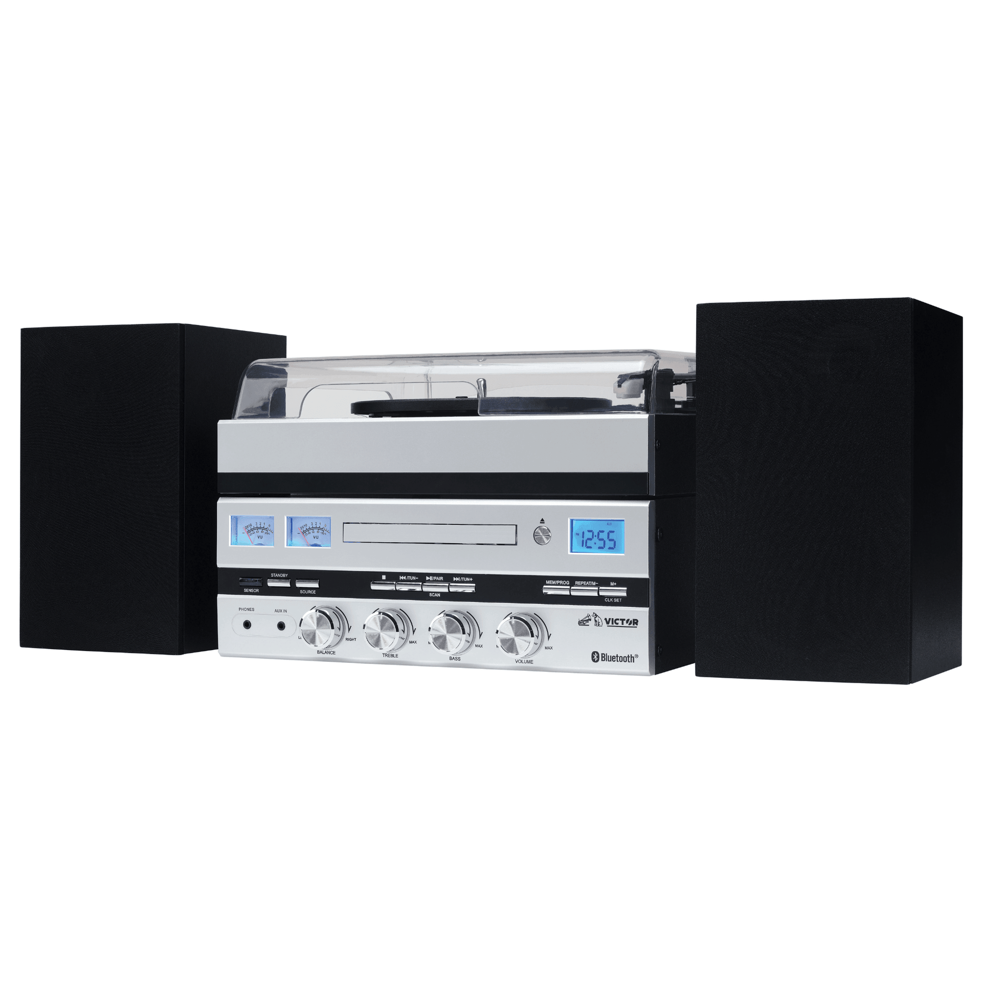Victor Geneva 5-in-1 Desktop Music Center - Refurbished