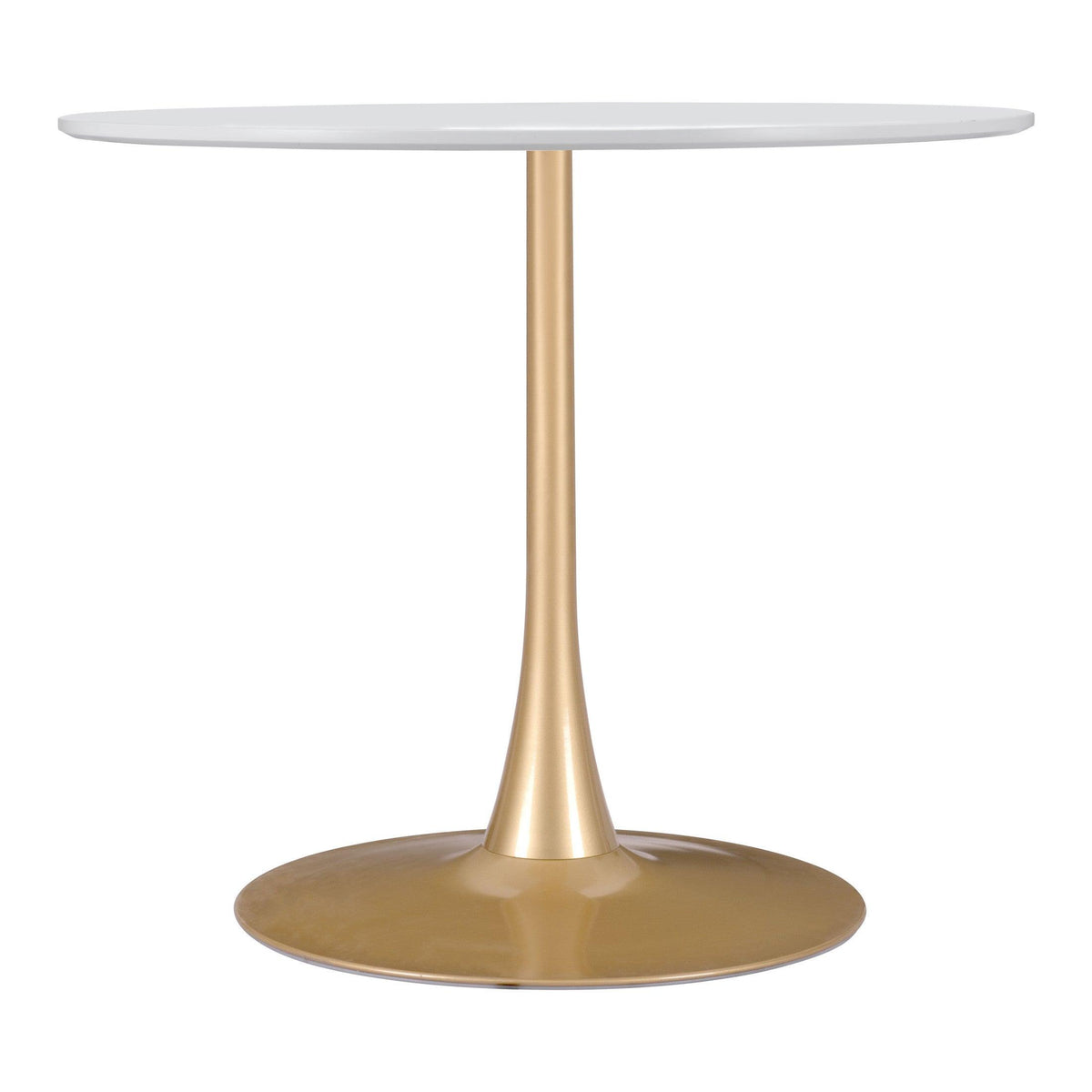 Opus Dining Table White & Gold