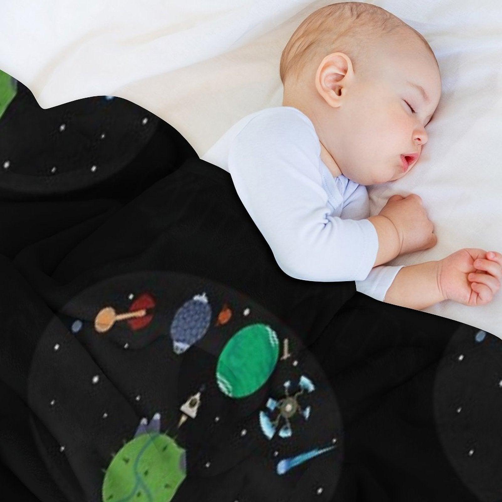 Outer Wilds Logo Throw Blanket