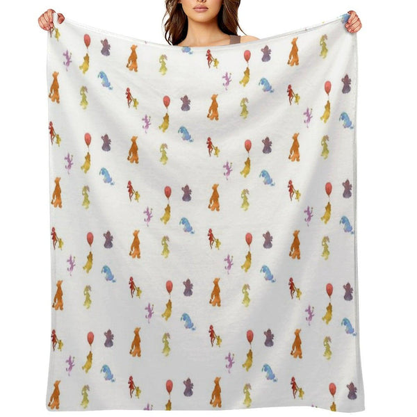 Animals Inspired Sheet Throw Blanket