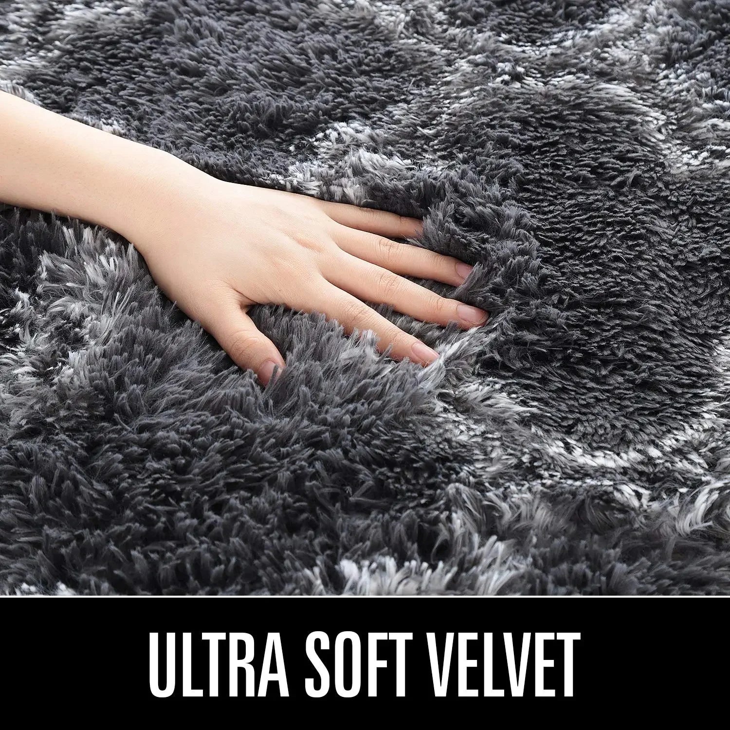 Bedroom Rugs, Luxury Wool Area Rugs, Modern Indoor Plush Rugs, Area Rugs Soft and Comfortable, Geometric Rugs for Bedroom Living Room, Girls Nursery Rugs for Kids