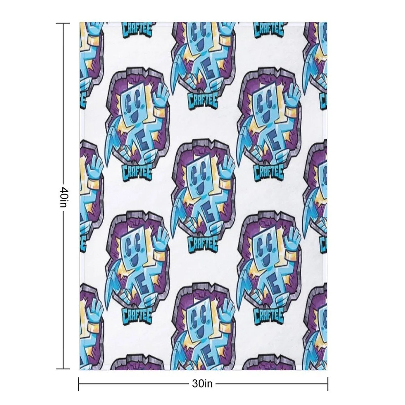 Craftee Throw Blanket