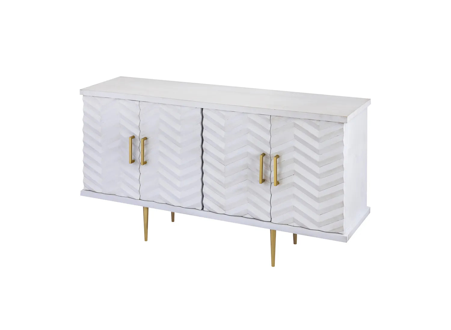 Brendle Credenza - Whitewash