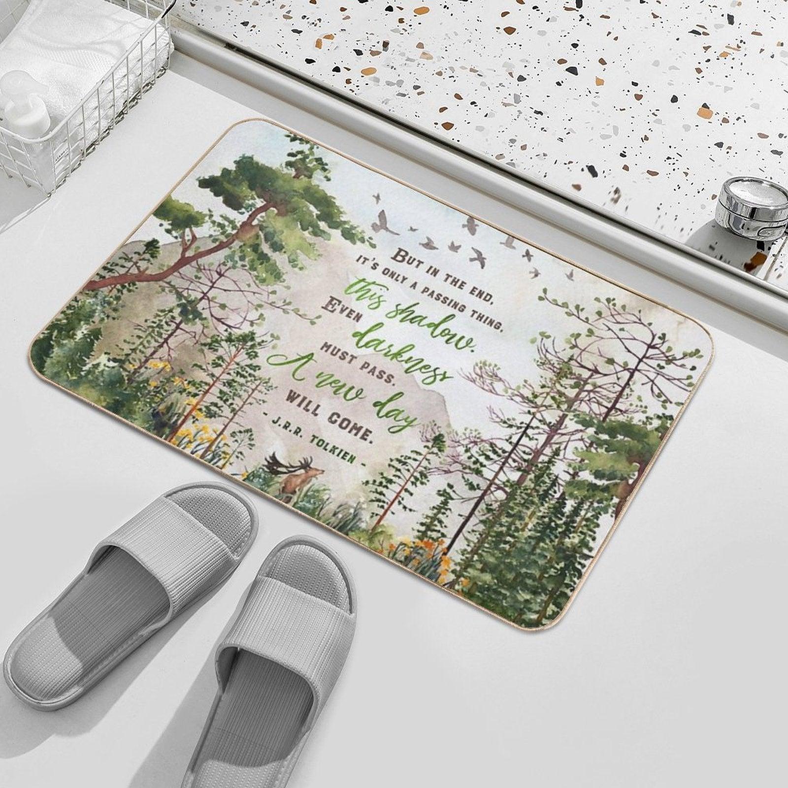 But in The End Bath Mat