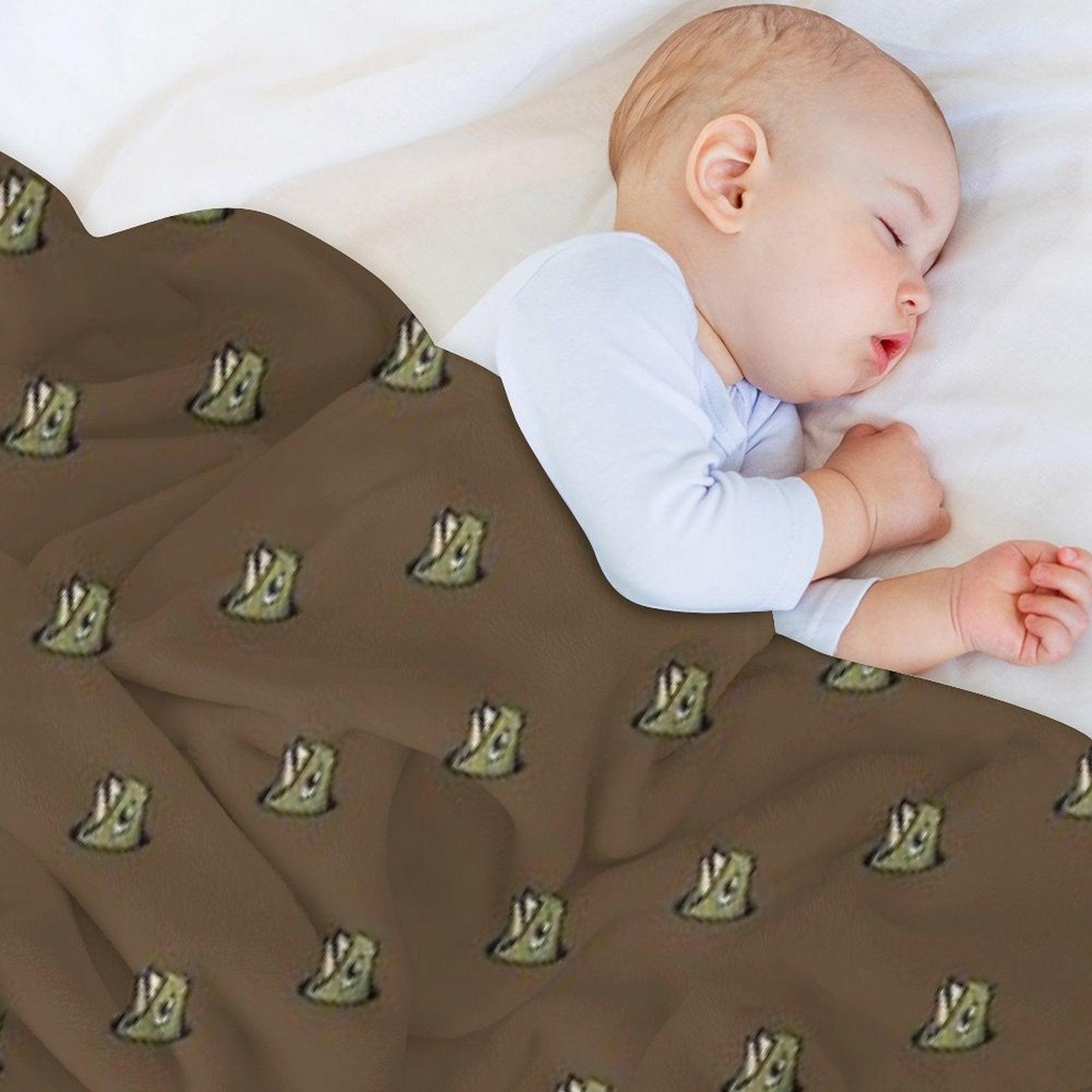Peeping Throw Blanket