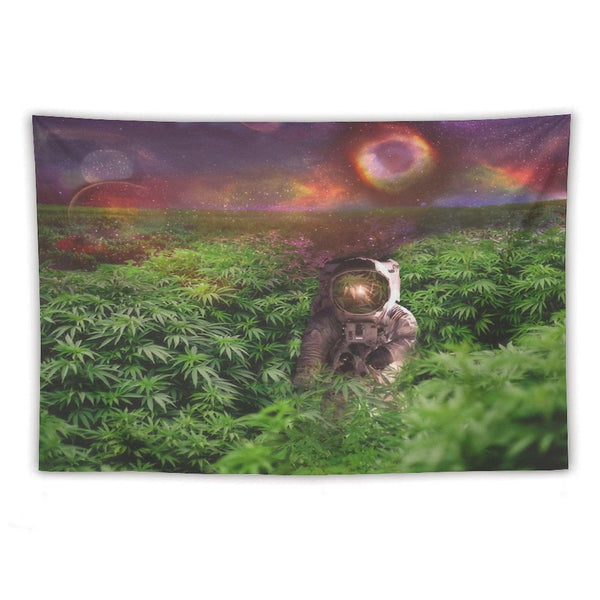 Astronaut in Planet Tapestry