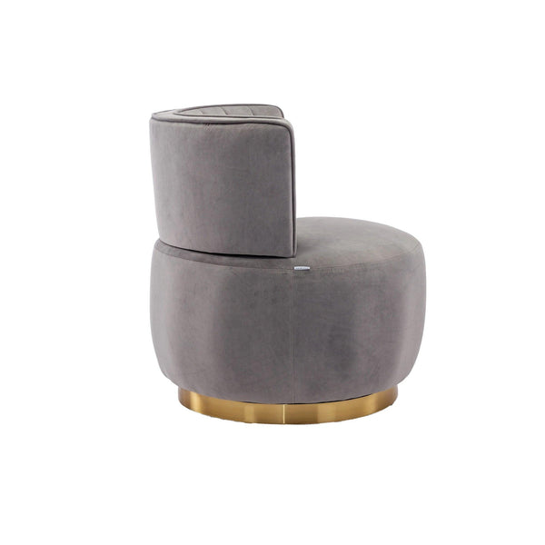 360 Degree Swivel Cuddle Barrel Accent Sofa Chairs