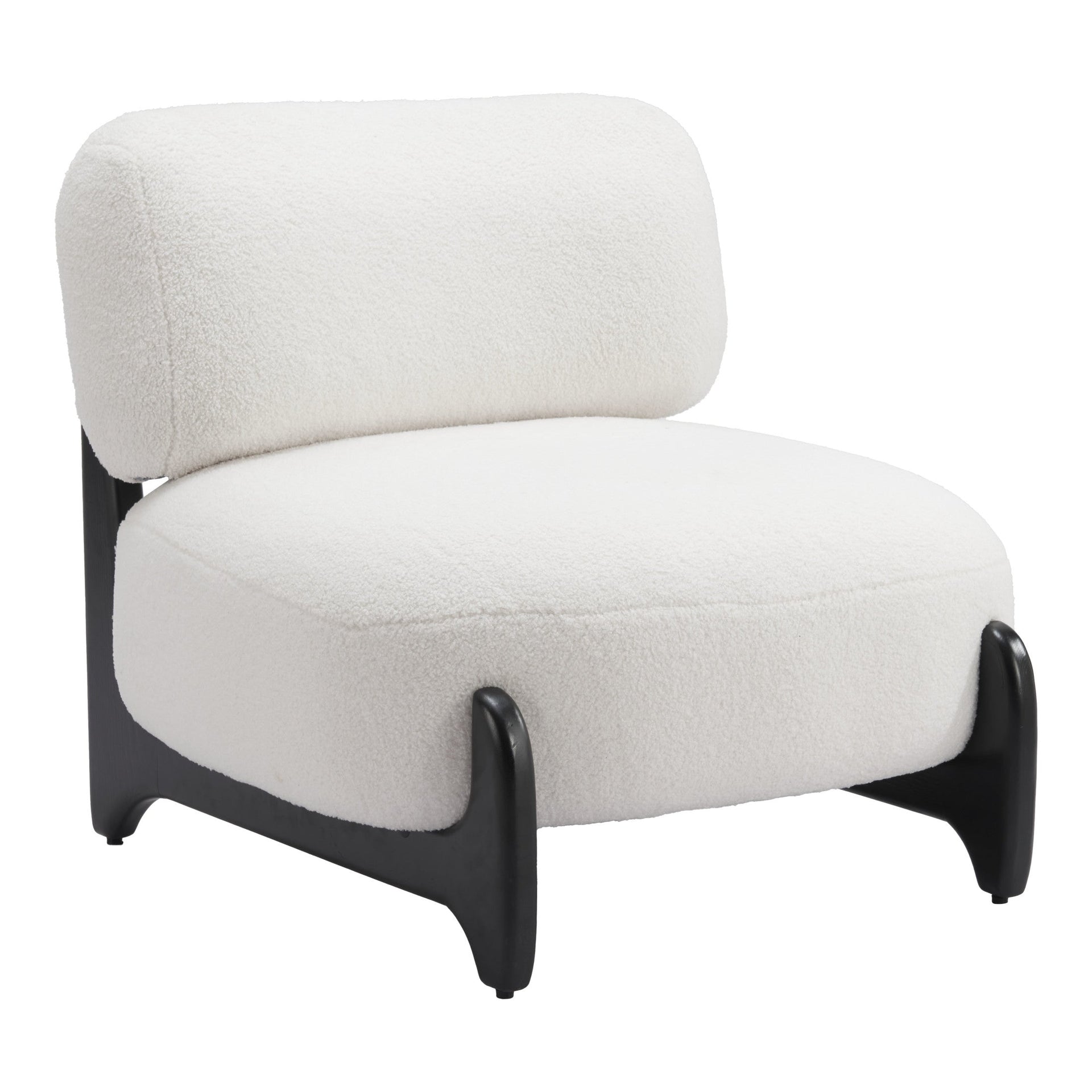 Bombo Accent Chair White ZUO Store