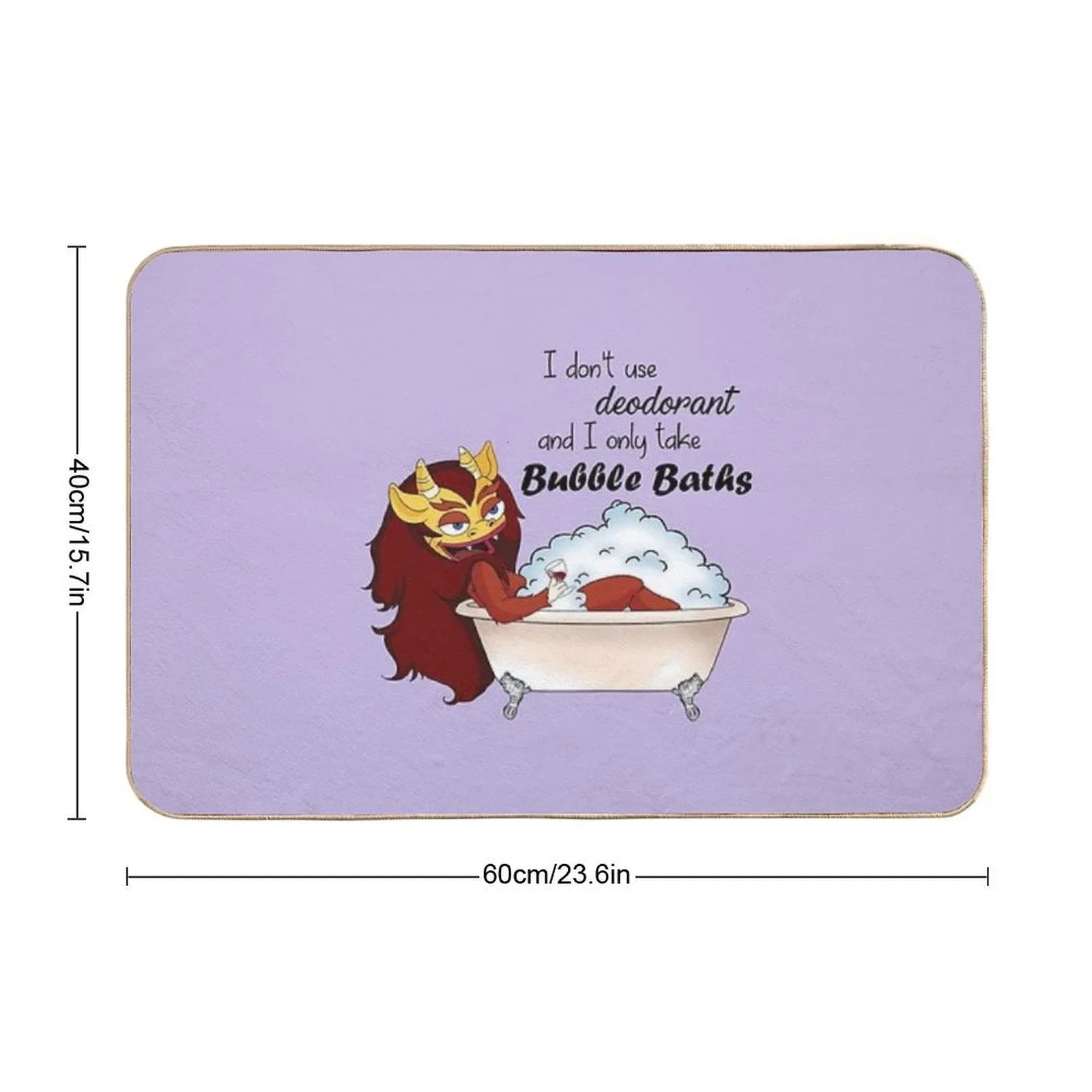 Bubble Bath Bath Mat