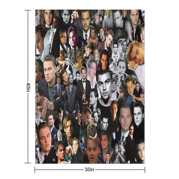 Leo DiCaprio Throw Blanket