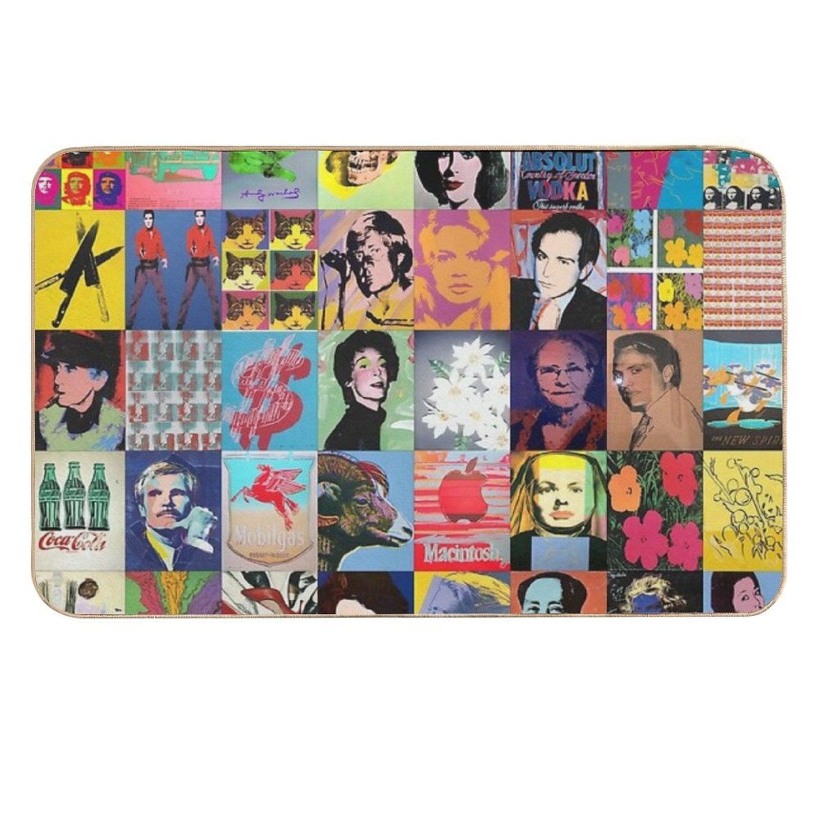 Andy Warhol  Eco-Friendly Bath Mat