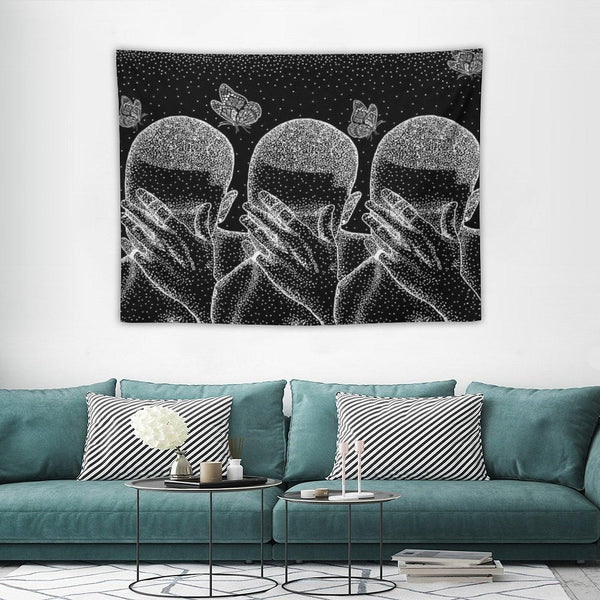 Blond Frank Mandala Tapestry