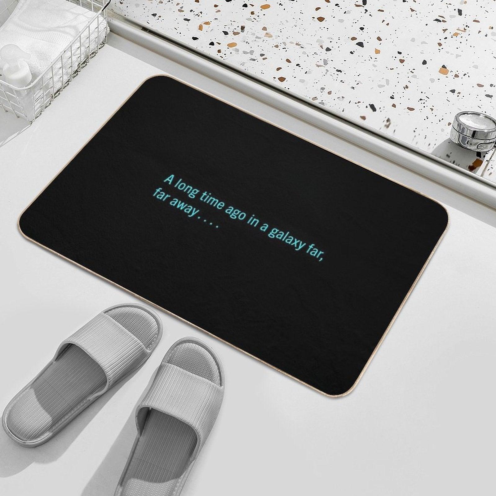 A Long Time Ago in A Galaxy Far, Far Away.... Bath Mat