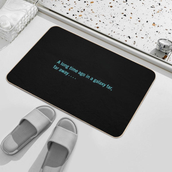A Long Time Ago in A Galaxy Far, Far Away.... Bath Mat