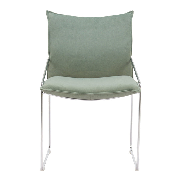 Pola Dining Chair (Set of 2) Green