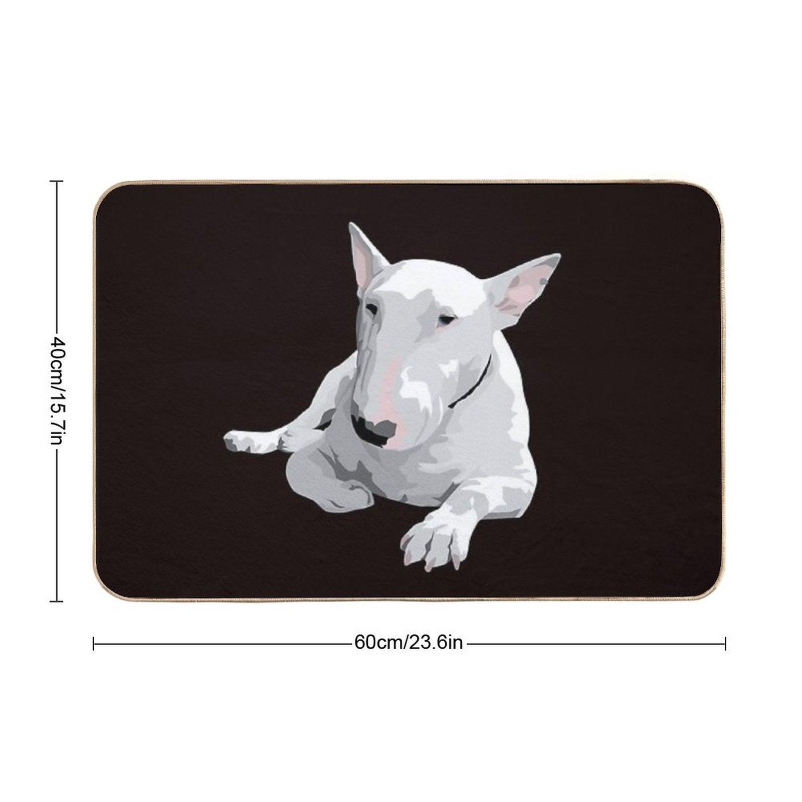 English Bull Terrier Bath Mat