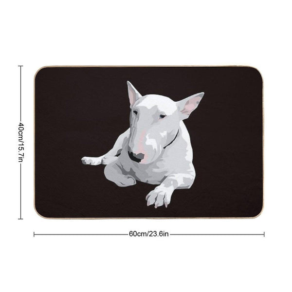 English Bull Terrier Bath Mat