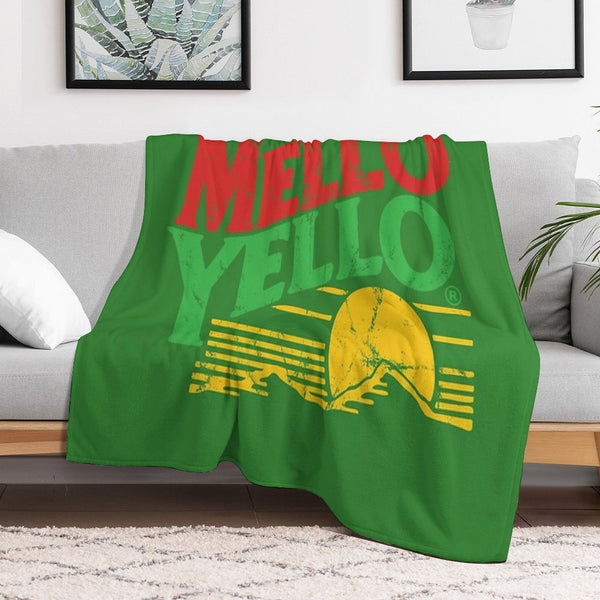 Enjoy Mello Yello (vintage) Durable Throw Blanket