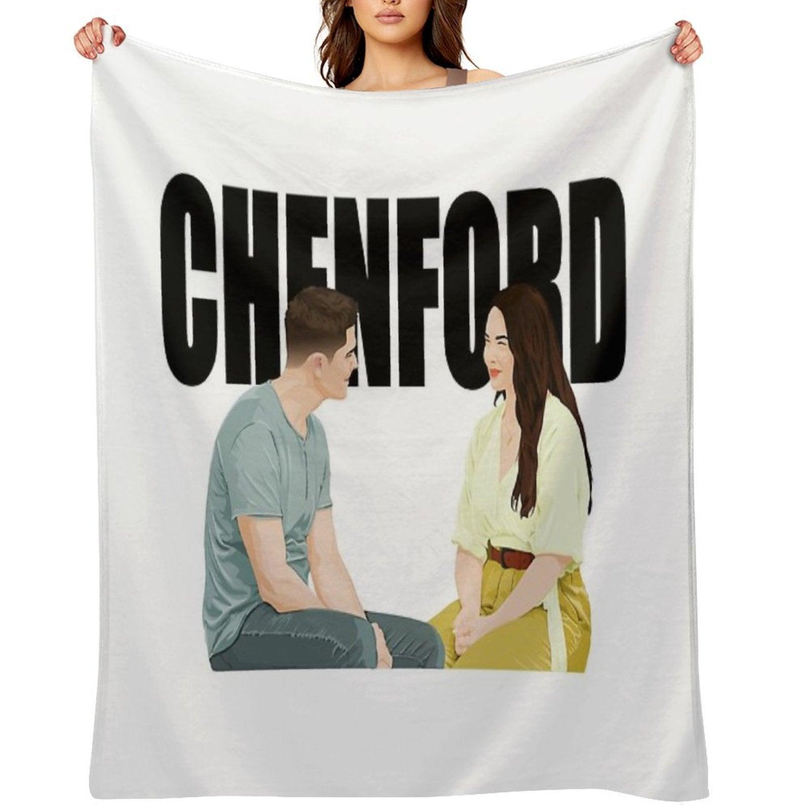 CHENFORD (black Text)  The Rookie Throw Blanket