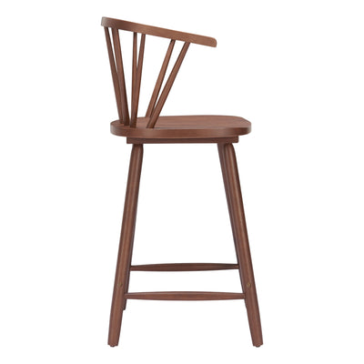 Stenger Counter Stool (Set of 2) Walnut