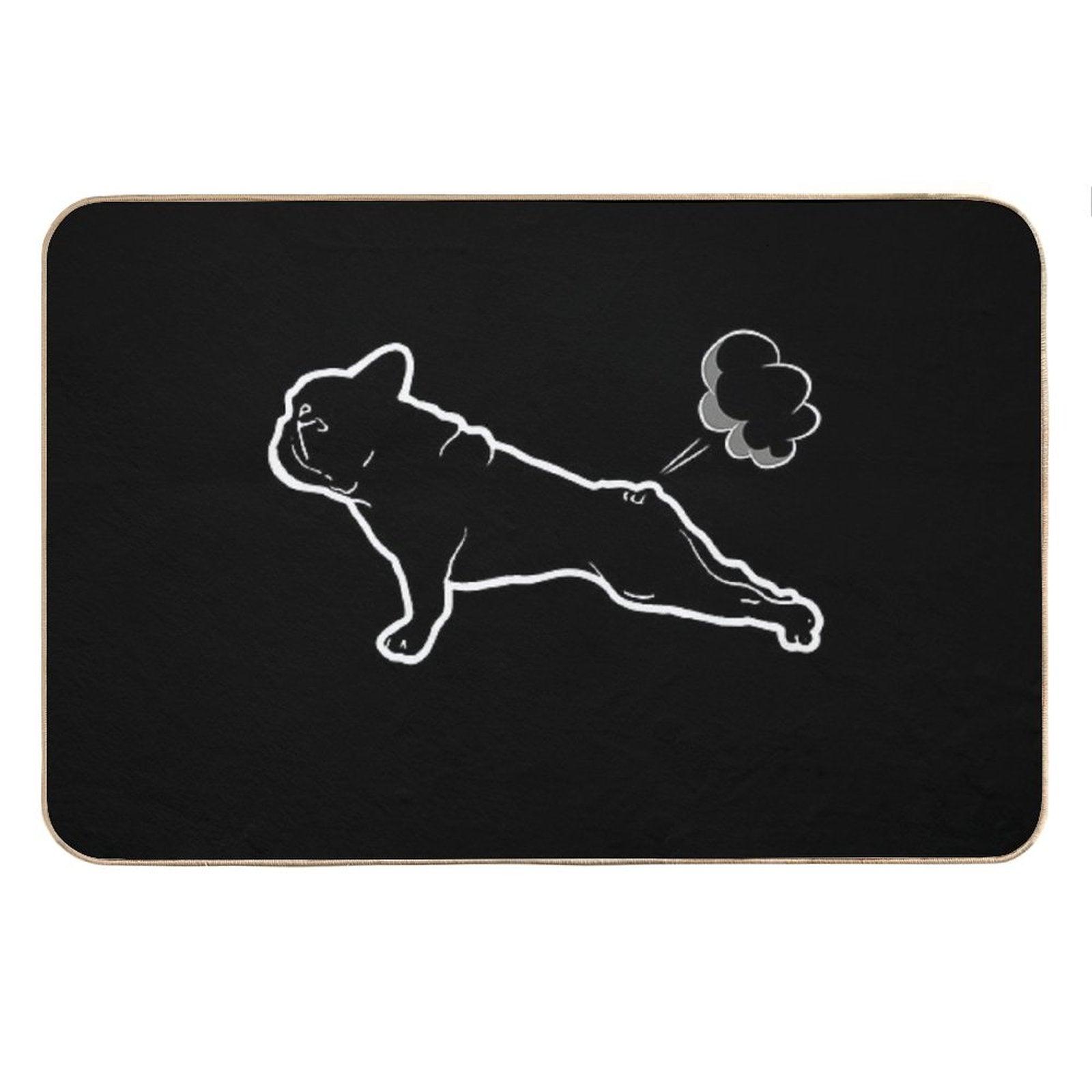 French Bulldogs Yoga Bath Mat