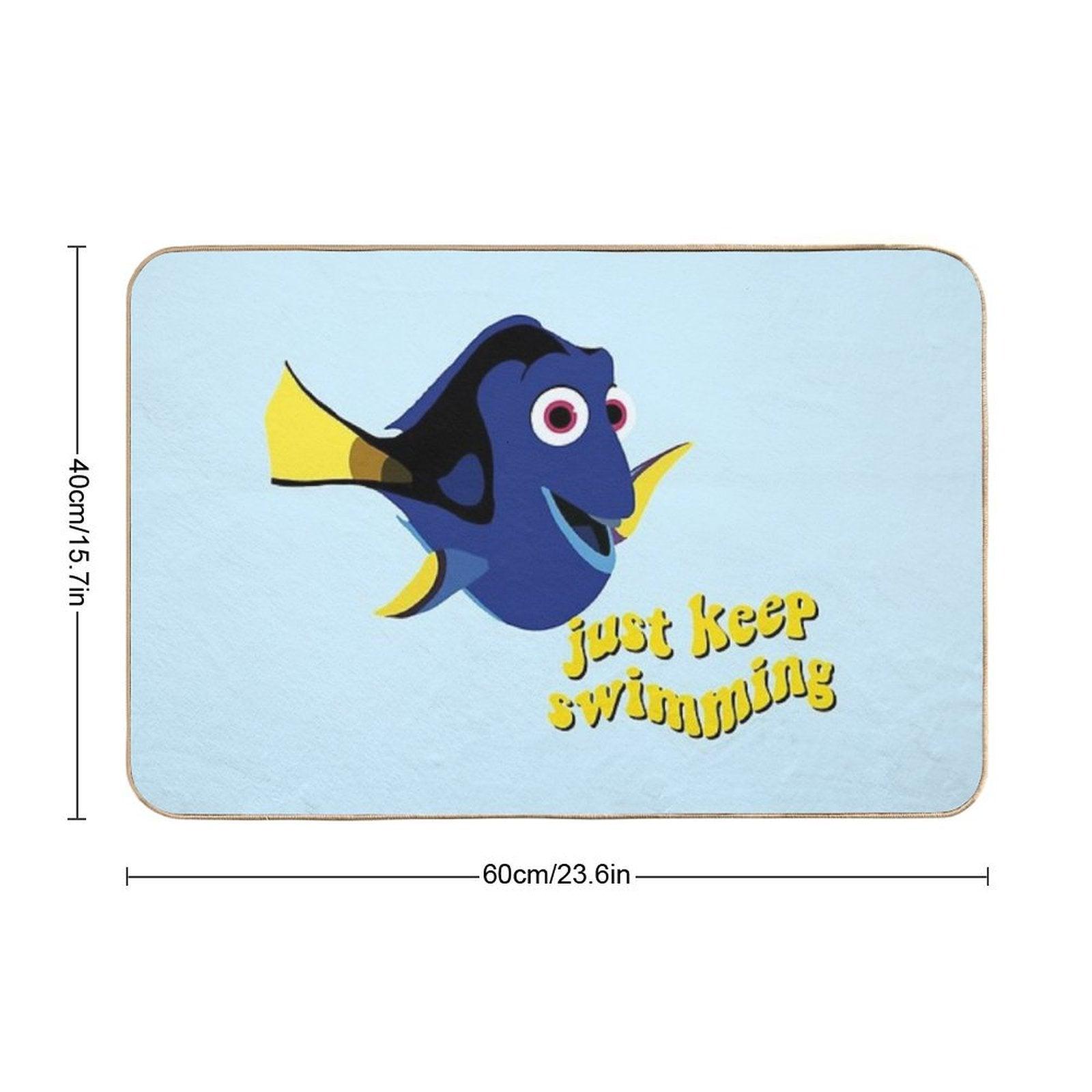 Dory Just Keep Swimming Bath Mat