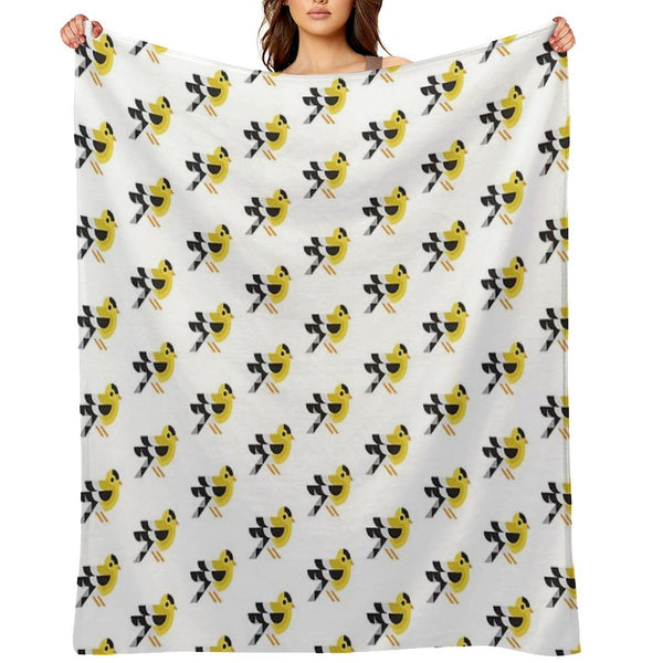 Goldfinch Anti-pilling Throw Blanket
